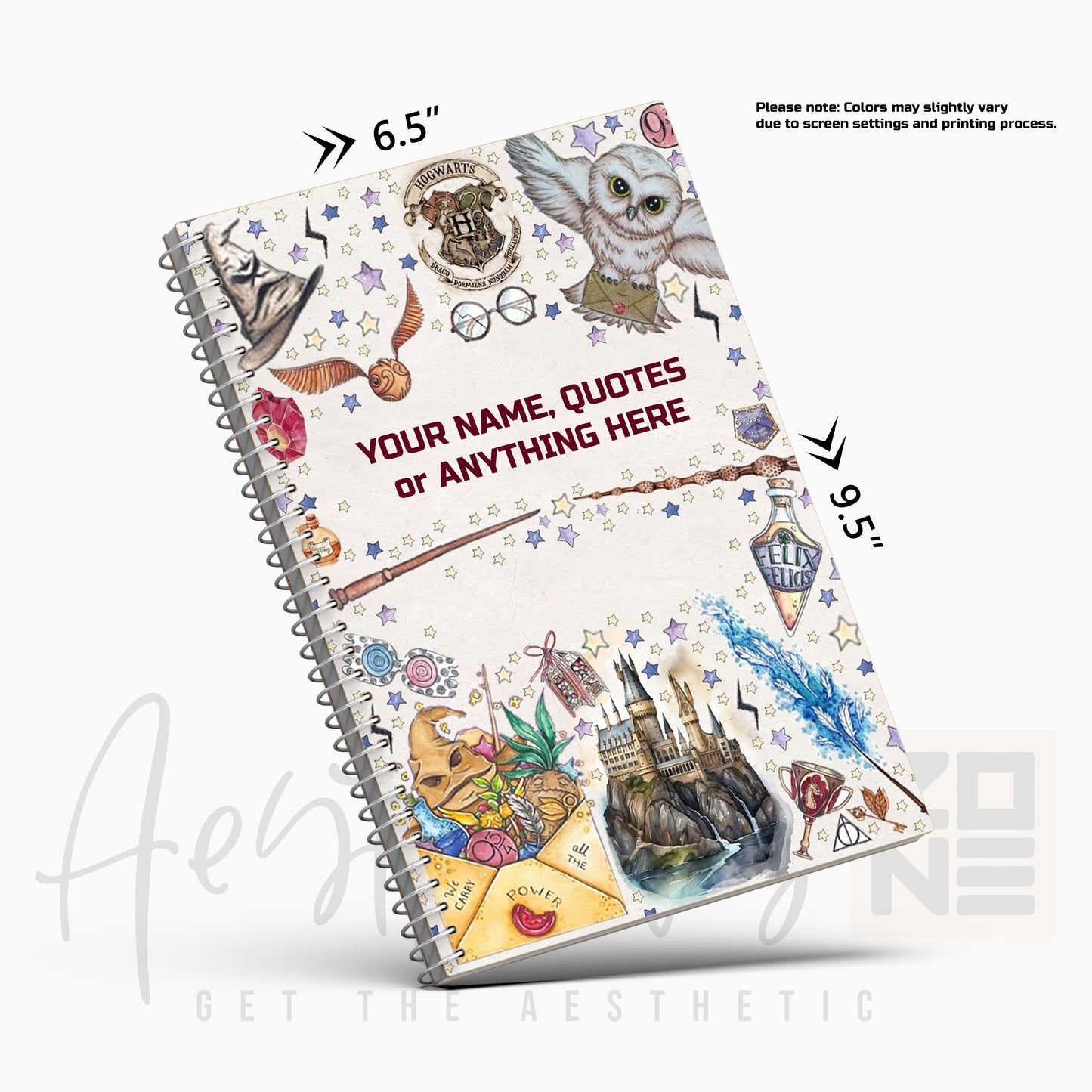Personalized Wizard Notepad