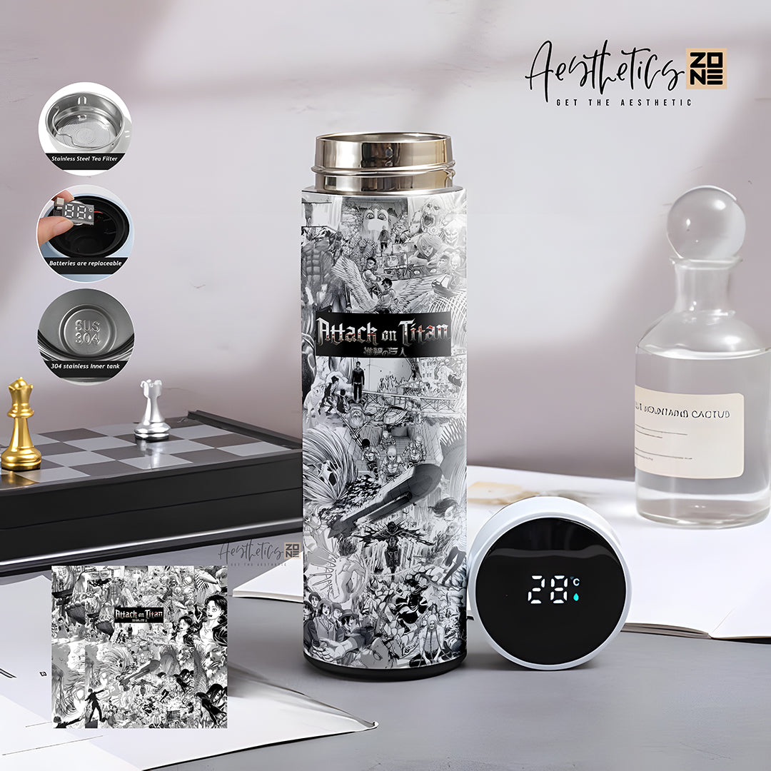 From Page to Power – Attack on Titan Manga Edition Bottle