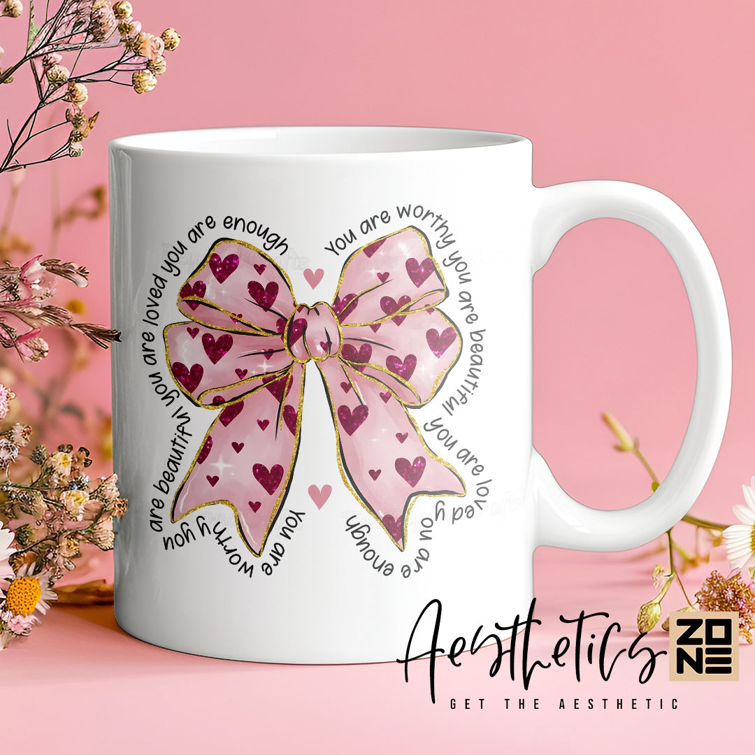 Pookie Power β You Are Enough Motivational Mug