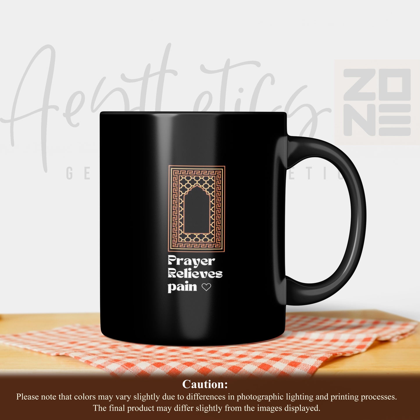 Prayer Relieves Pain – Faith Healing Mug