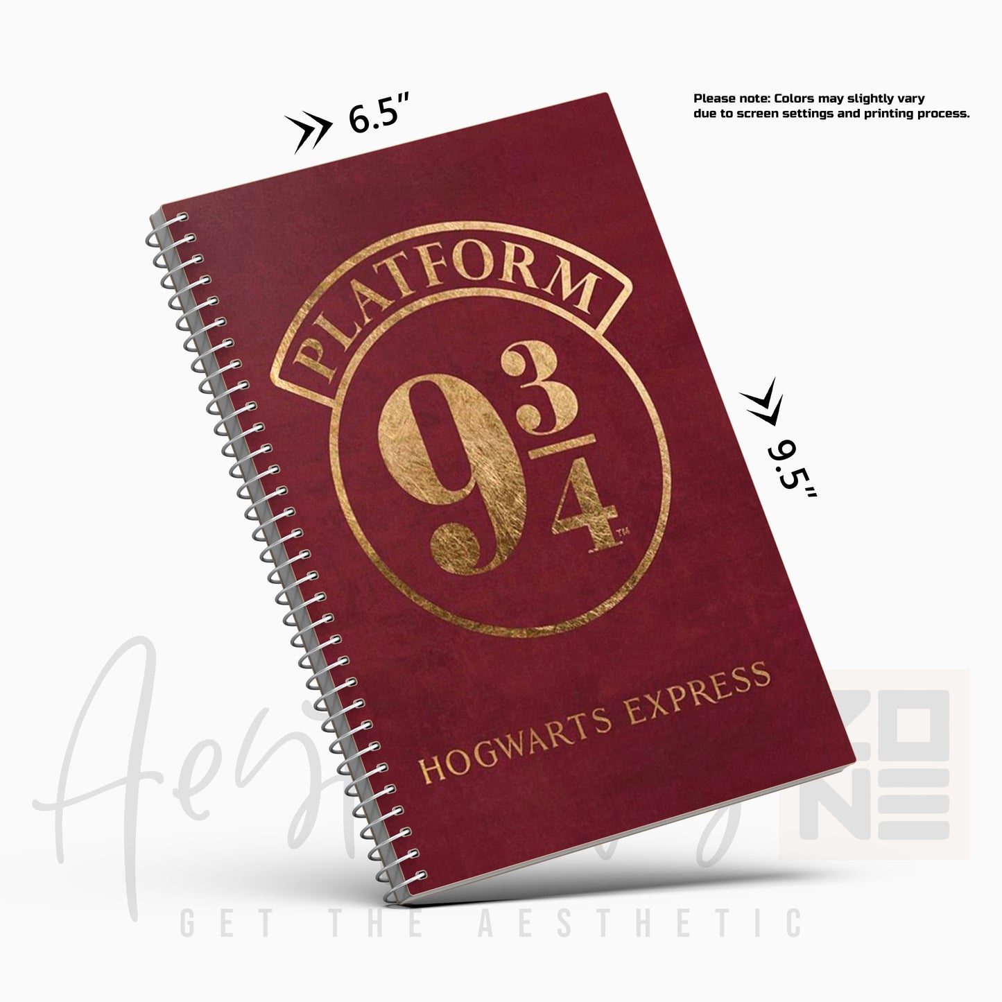 Platform 9¾ Notepad – Hogwarts Express Themed Journal