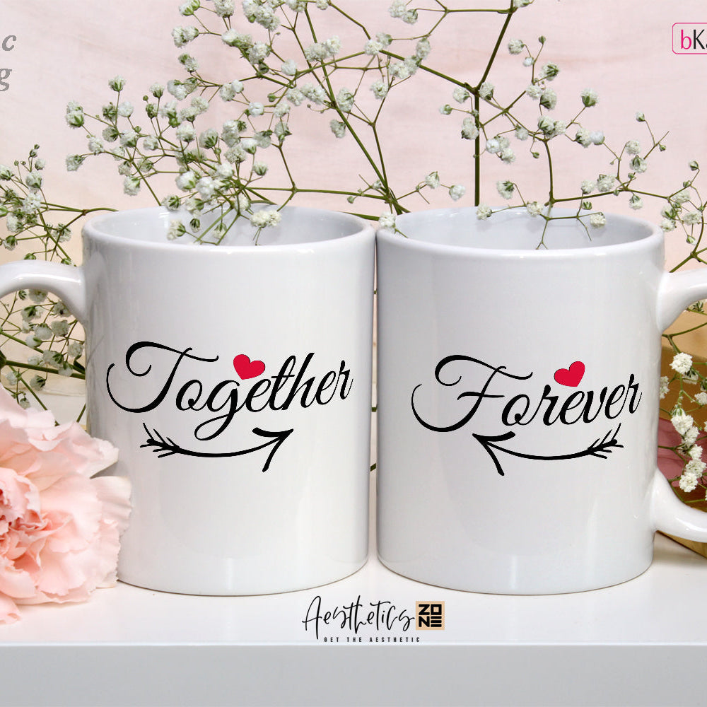 Together Forever — Matching Mugs for Perfect Pairs