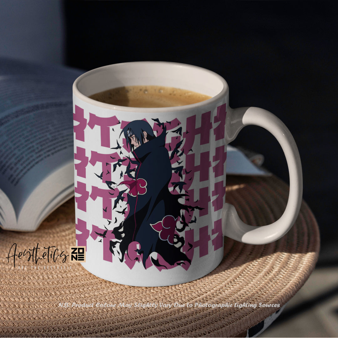 Marked by Fate – Itachi Uchiha Name-Back Design Mug