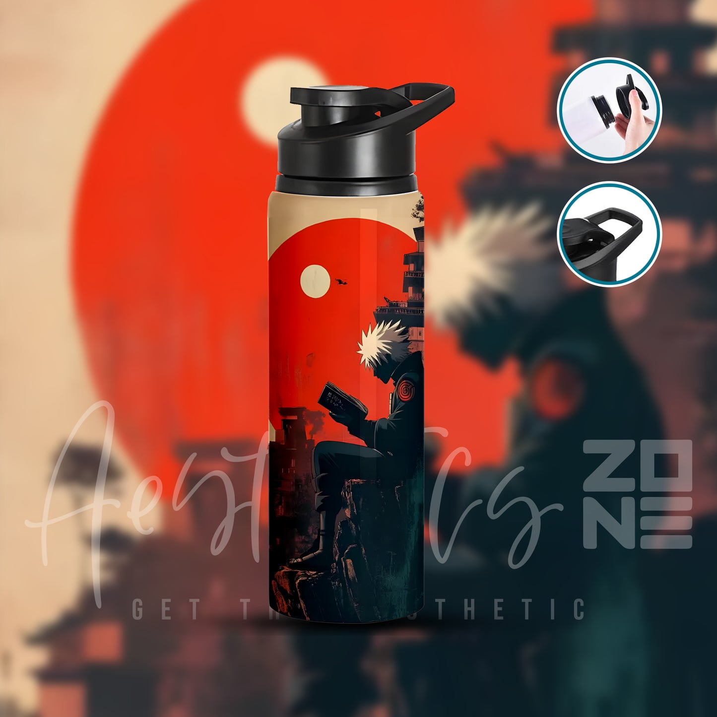 Ninja Style – Kakashi Water Bottle