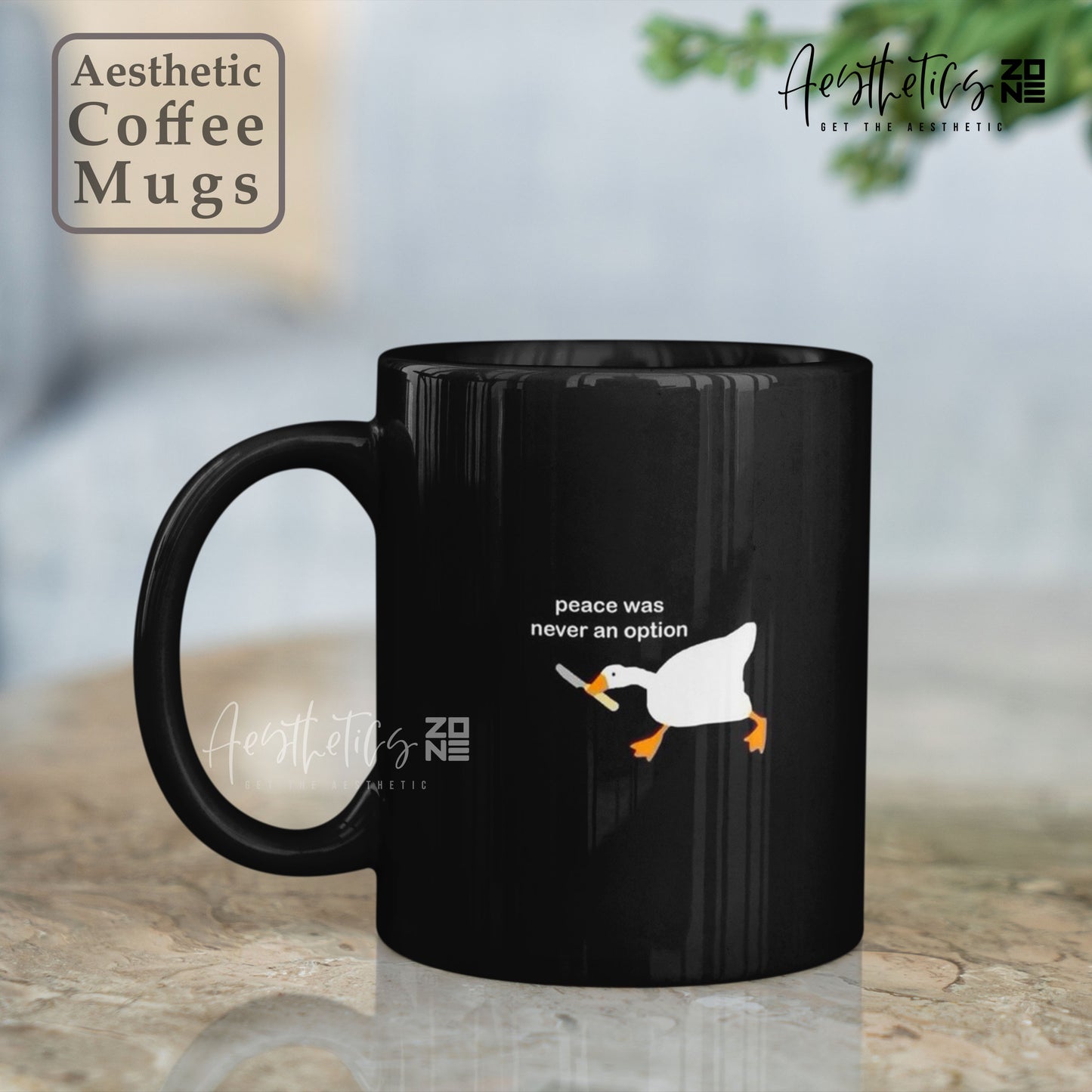 πͺπ¦ Peace Was Never an Option β Angry Duck Mug