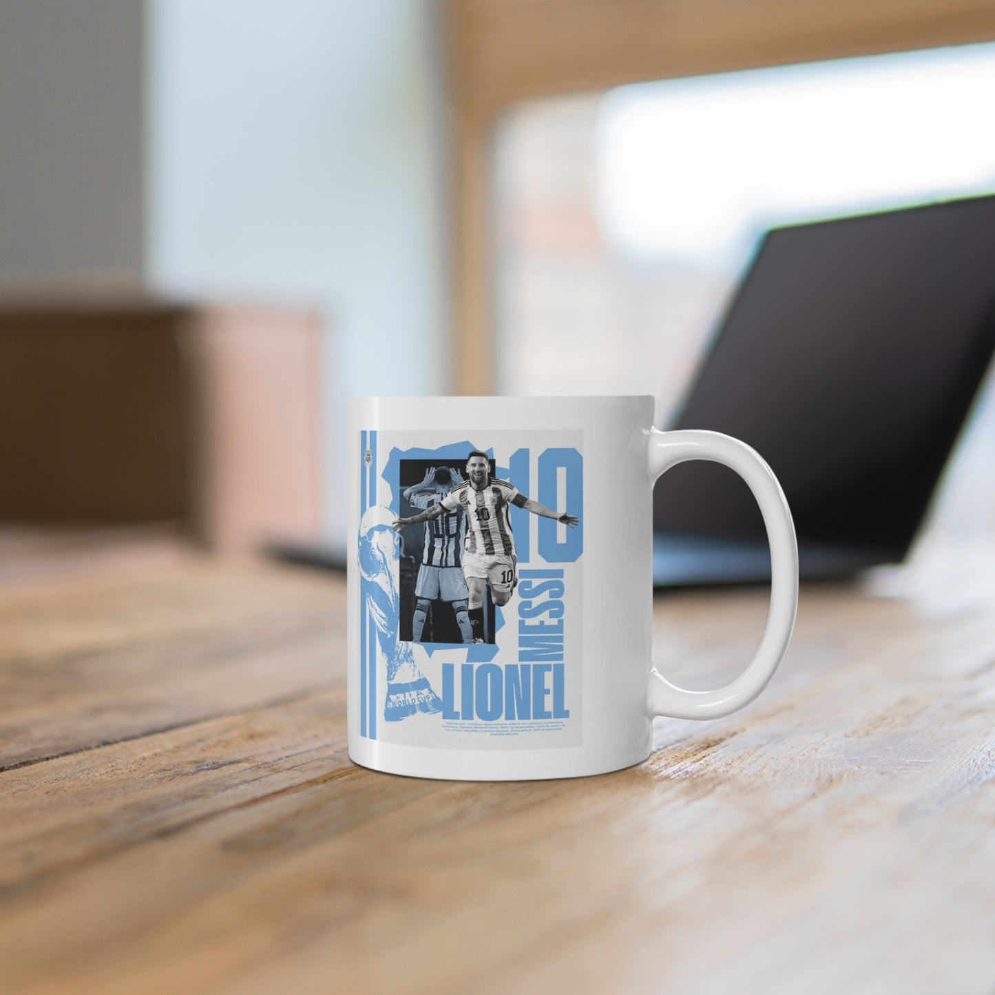 Lionel Messi World Cup Glory Mug