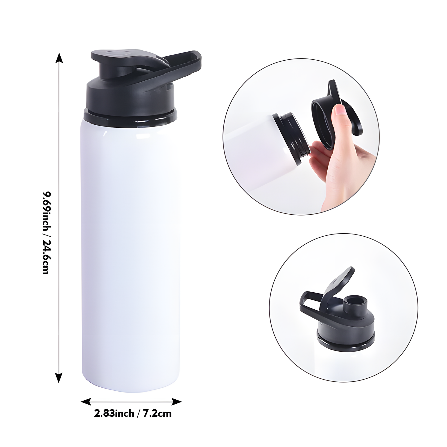 Little Wizard Aesthetic Water Bottle