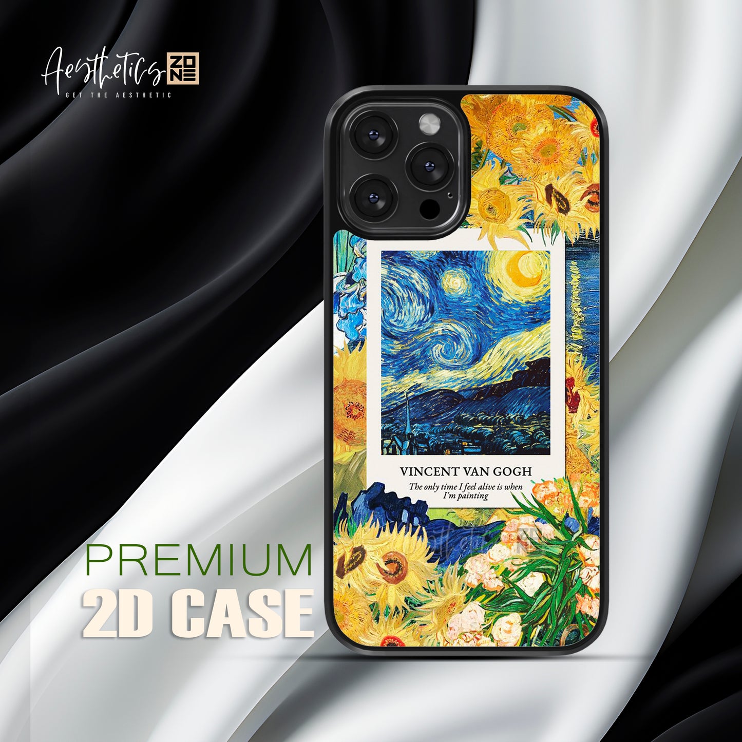 Timeless Van Gogh Floral Art on a Premium 2D Case