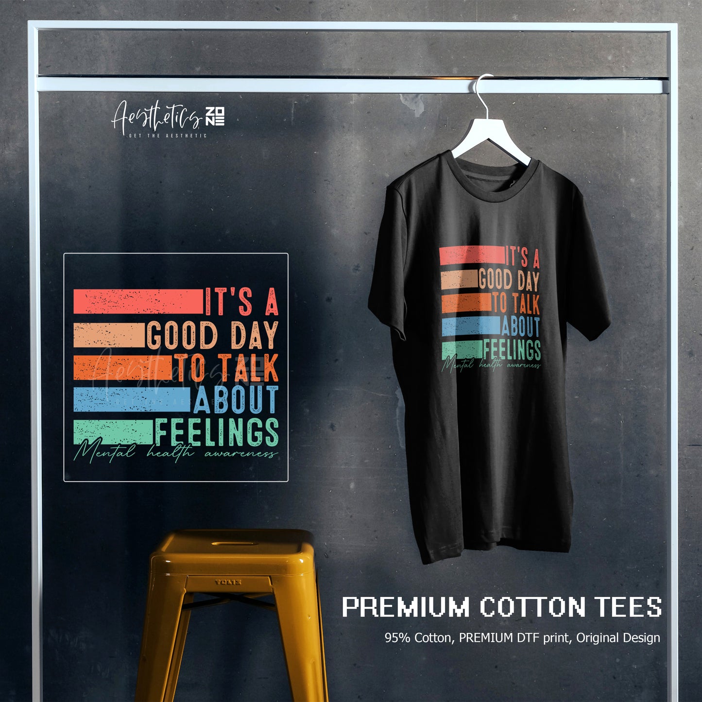 Retro ‘It’s a Good Day’ Oversized Unisex Tee