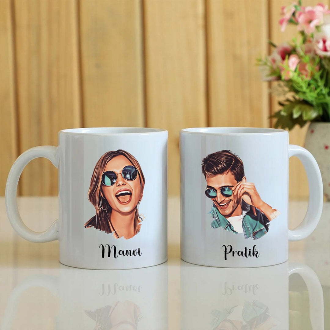 White Mugs