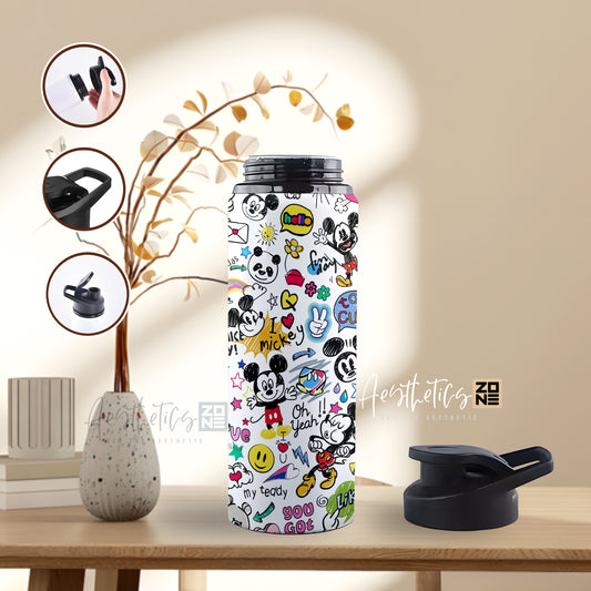 Cute Mickey Mouse Inspired – Aesthetic Water Bottles