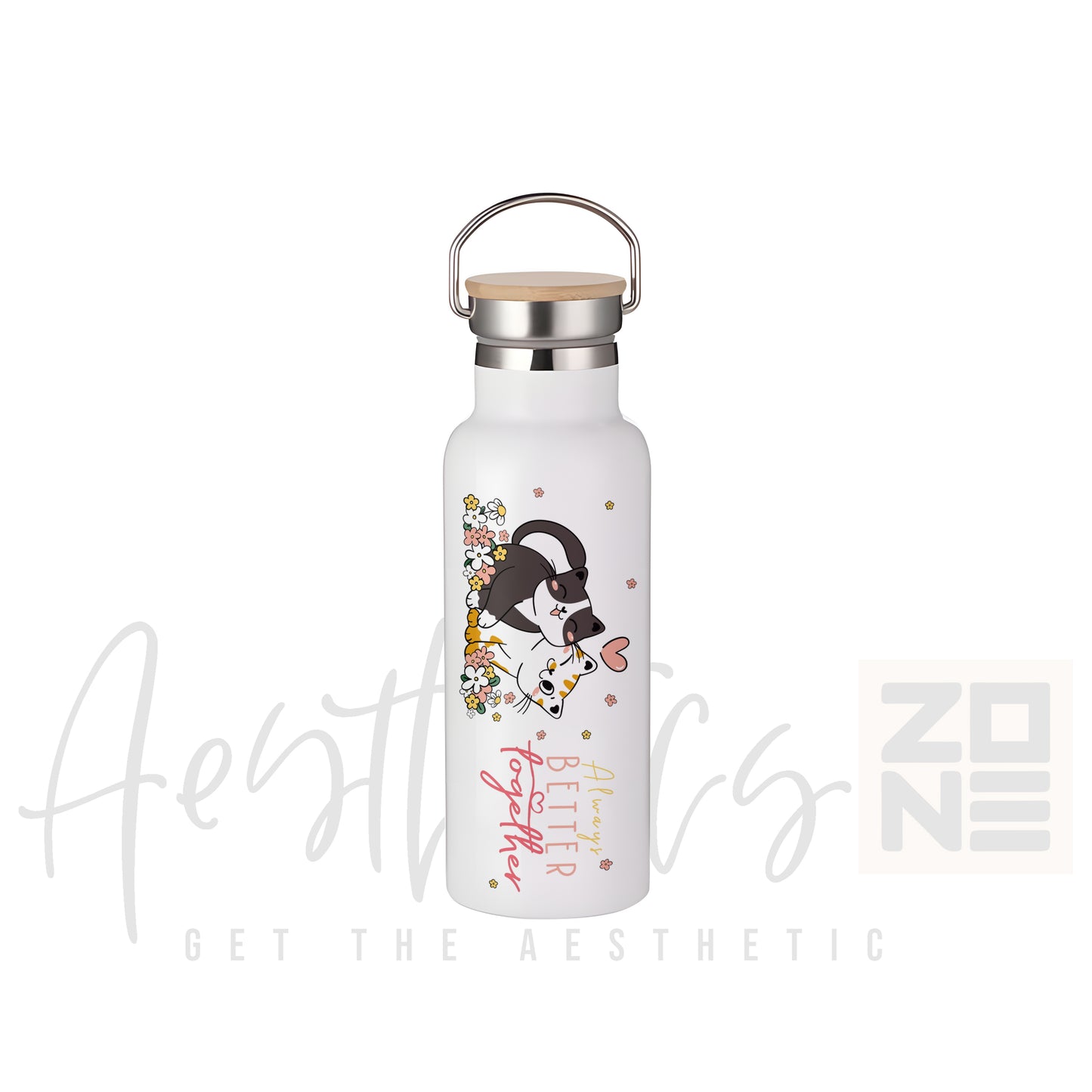 Always Better Together — Cat Duo Bottle