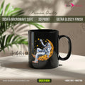 Aesthetic Astronaut design black mugs