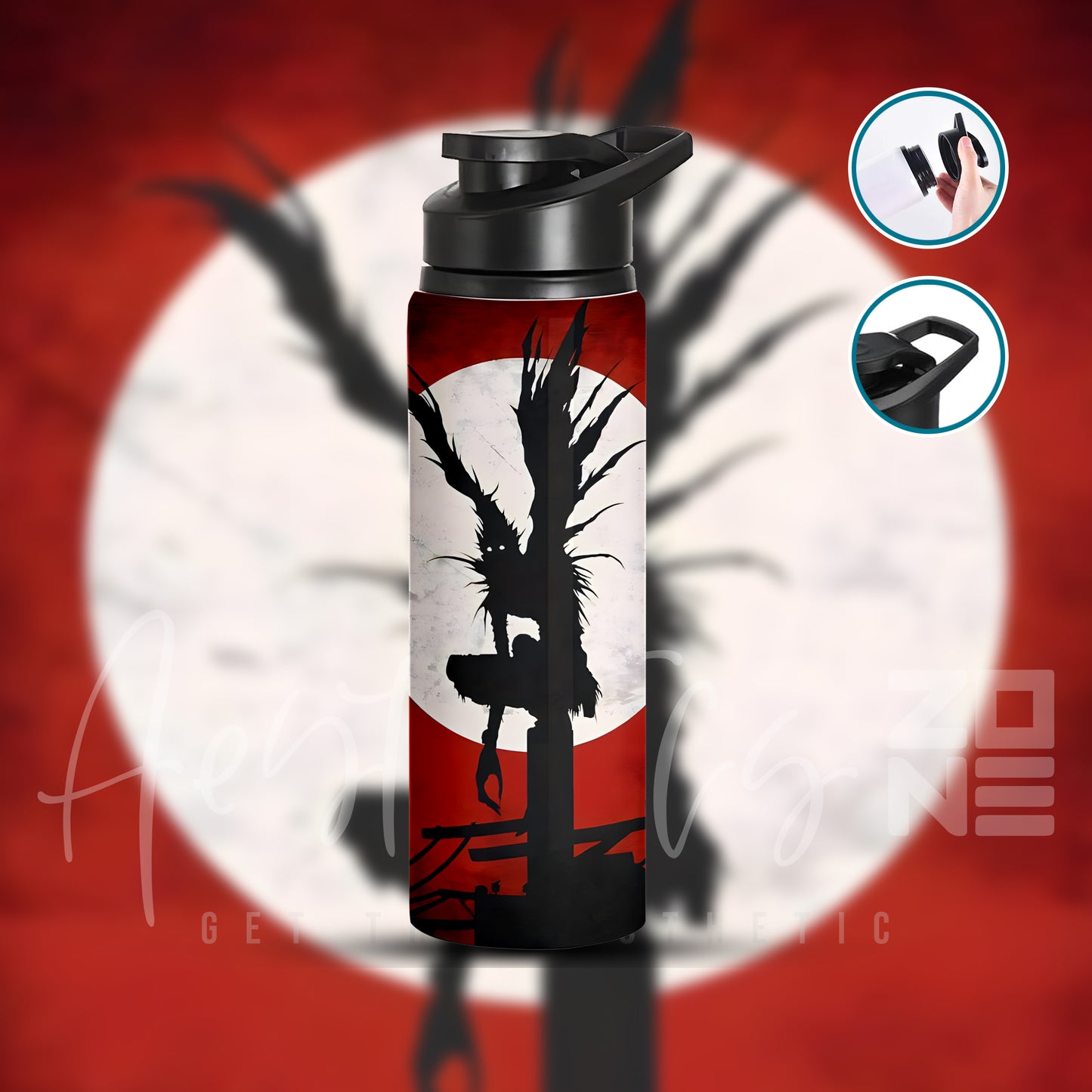 Write Your Own Fate – Death Note Water Bottle