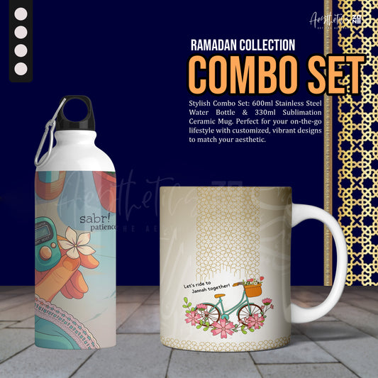 Let’s Ride Jannah Together – Mug & Bottle Combo