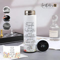 Start you day with bismillah design thermal flask