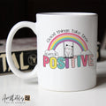 Patience & Pawsitivity — Cute Cat Mug with a Positive Message