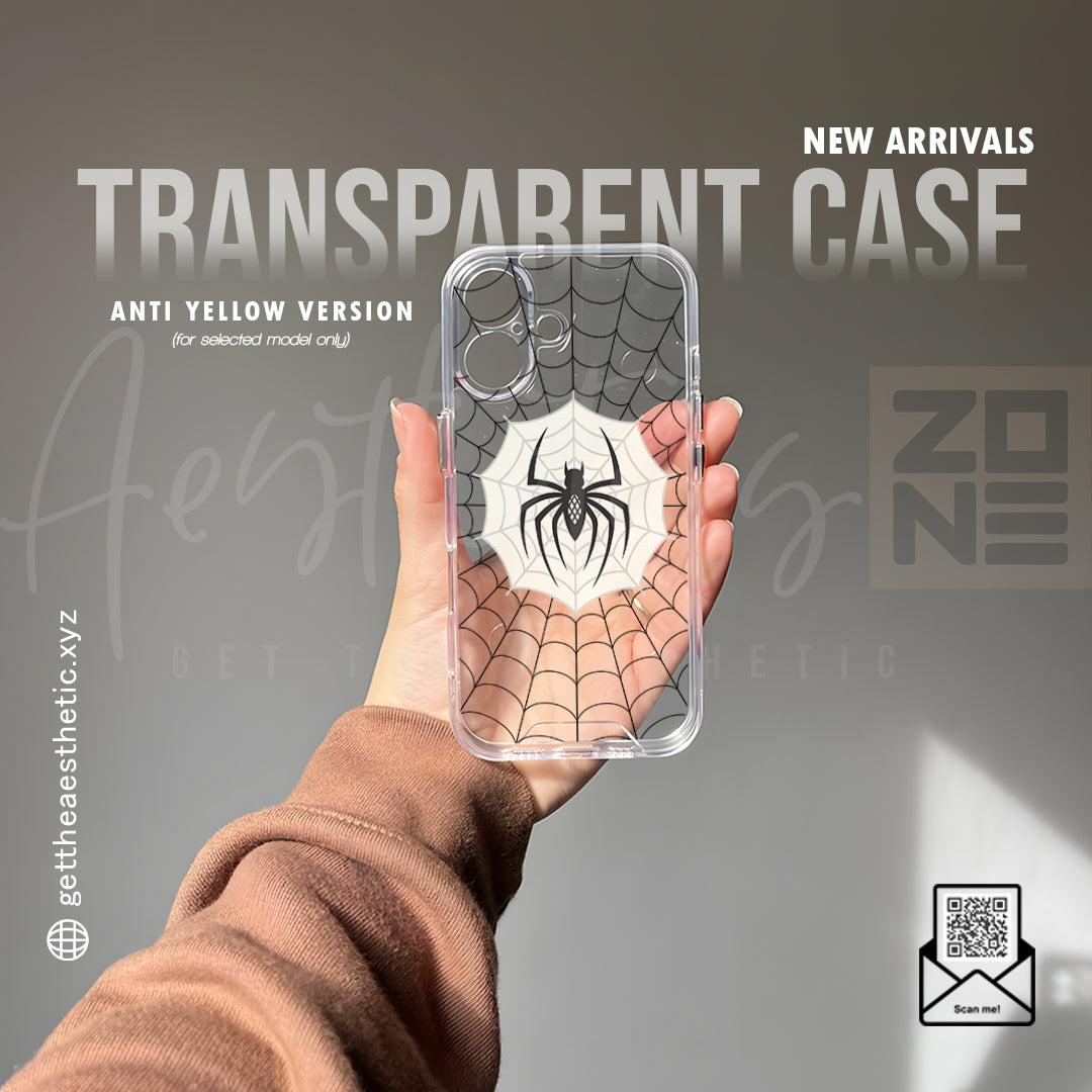 Unleash Your Inner Hero — Spider-Man Transparent Case