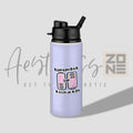 "Remember to Recharge" Motivational Water Bottle