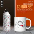 Purrfect Pair – Cute Cat Mug & Bottle Combo