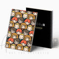 Cartoon Wizard Face Notepad – Cute Fantasy Themed Journal