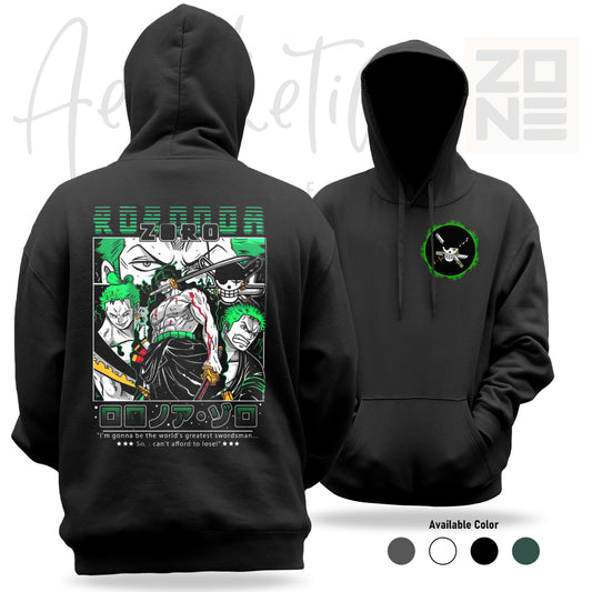 Roronoa Zoro Hoodie – Unleash the Swordsman Within
