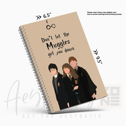 Don’t Let the Muggles Get You Down Notepad – Inspirational Fantasy Journal