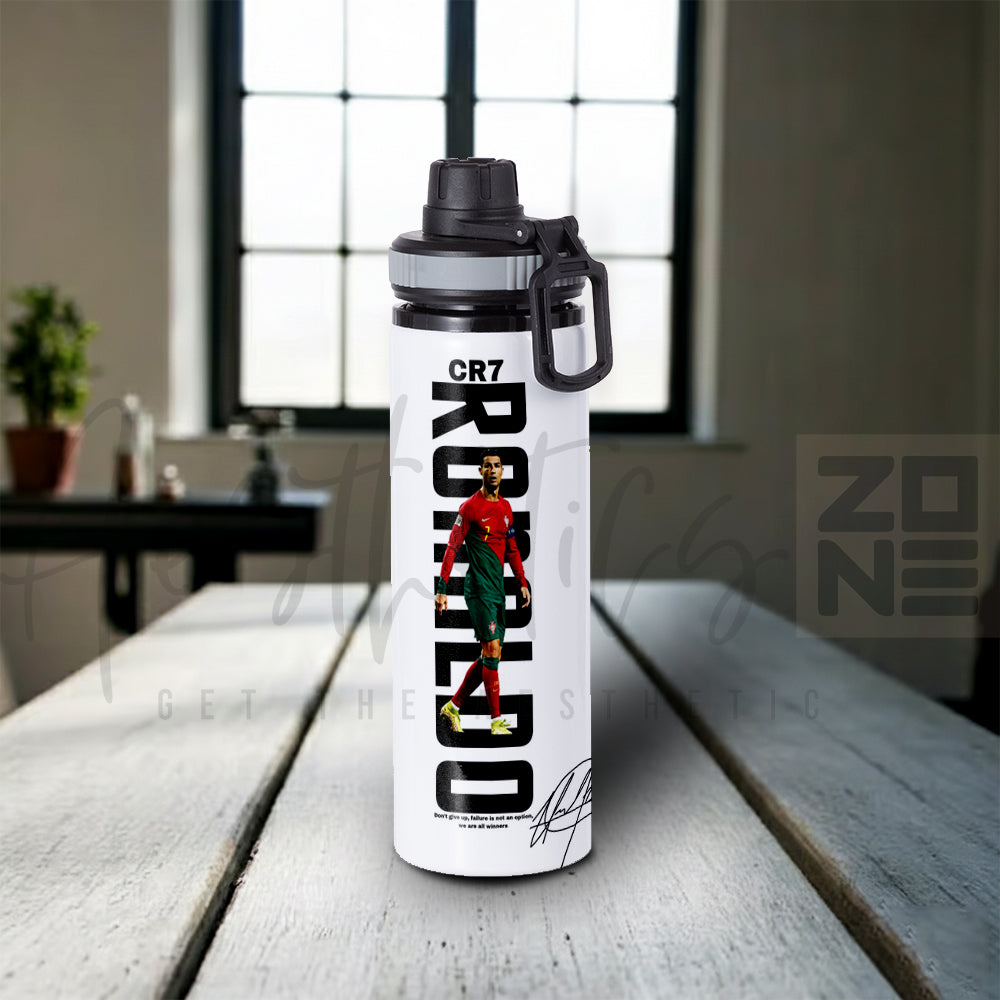 CR7 Ronaldo Typography Edition – 750ml Sporty Bottle