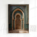 Sacred Islamic Doorway – Timeless Architectural Wall Art