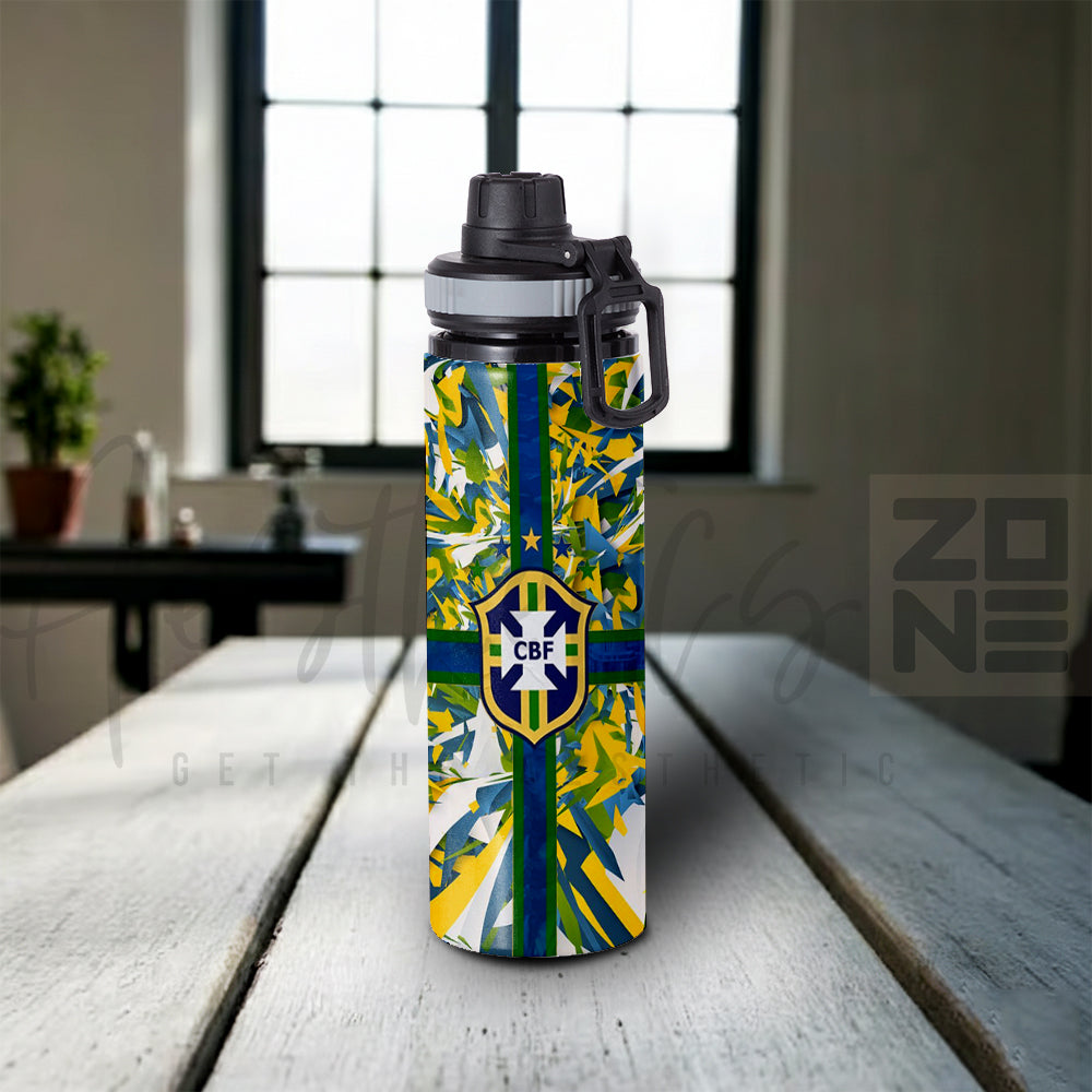 Brazil CBF Abstract Edition – 750ml Sporty Bottle