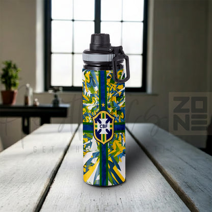 Brazil CBF Abstract Edition – 750ml Sporty Bottle