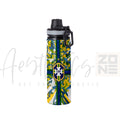 Brazil CBF Abstract Edition – 750ml Sporty Bottle