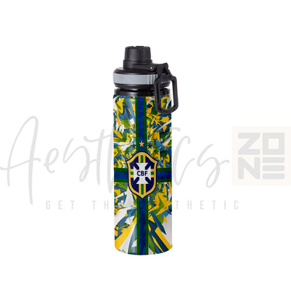 Brazil CBF Abstract Edition – 750ml Sporty Bottle