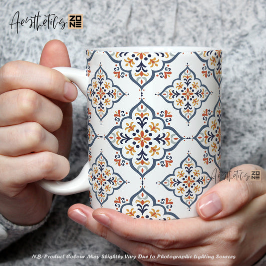 🕌 Islamic Pattern Mugs – Elegance in Every Sip