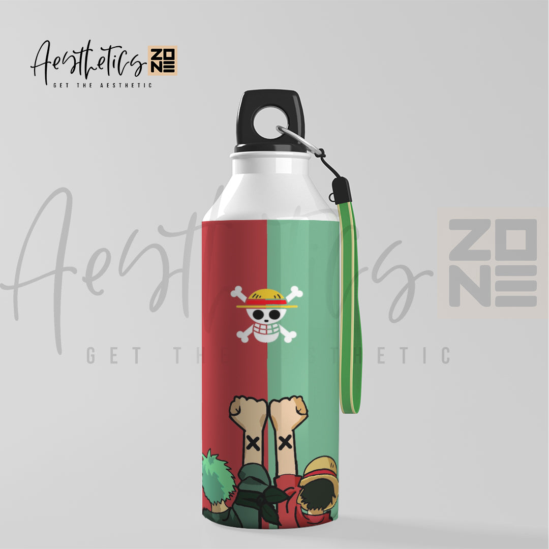 Straw Hat Bond – Luffy & Zoro Anime Bottle