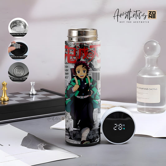 Breath of Water – Tanjiro Thermal Bottle