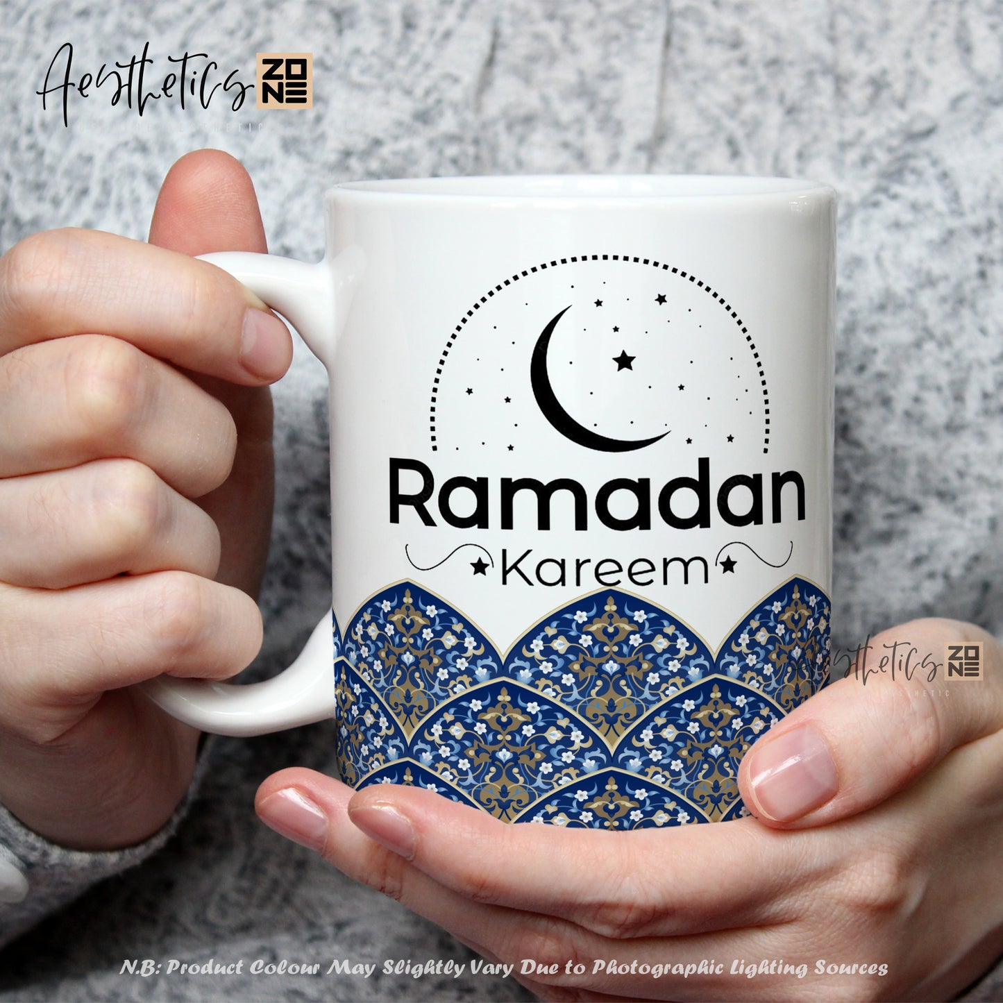 Ramadan Kareem – Elegant Islamic Typography Mug