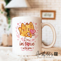 Paws & Love – “I’m in Love with You” Cat Mug