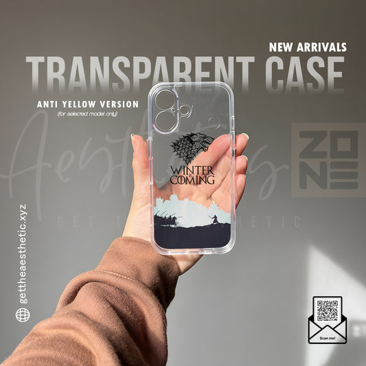 Winter Is Coming — Game of Thrones Inspired Transparent Case