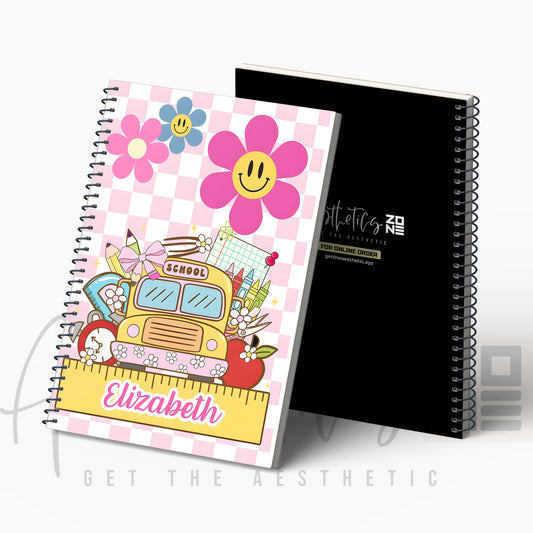 Personalized School Notepad with Custom Name