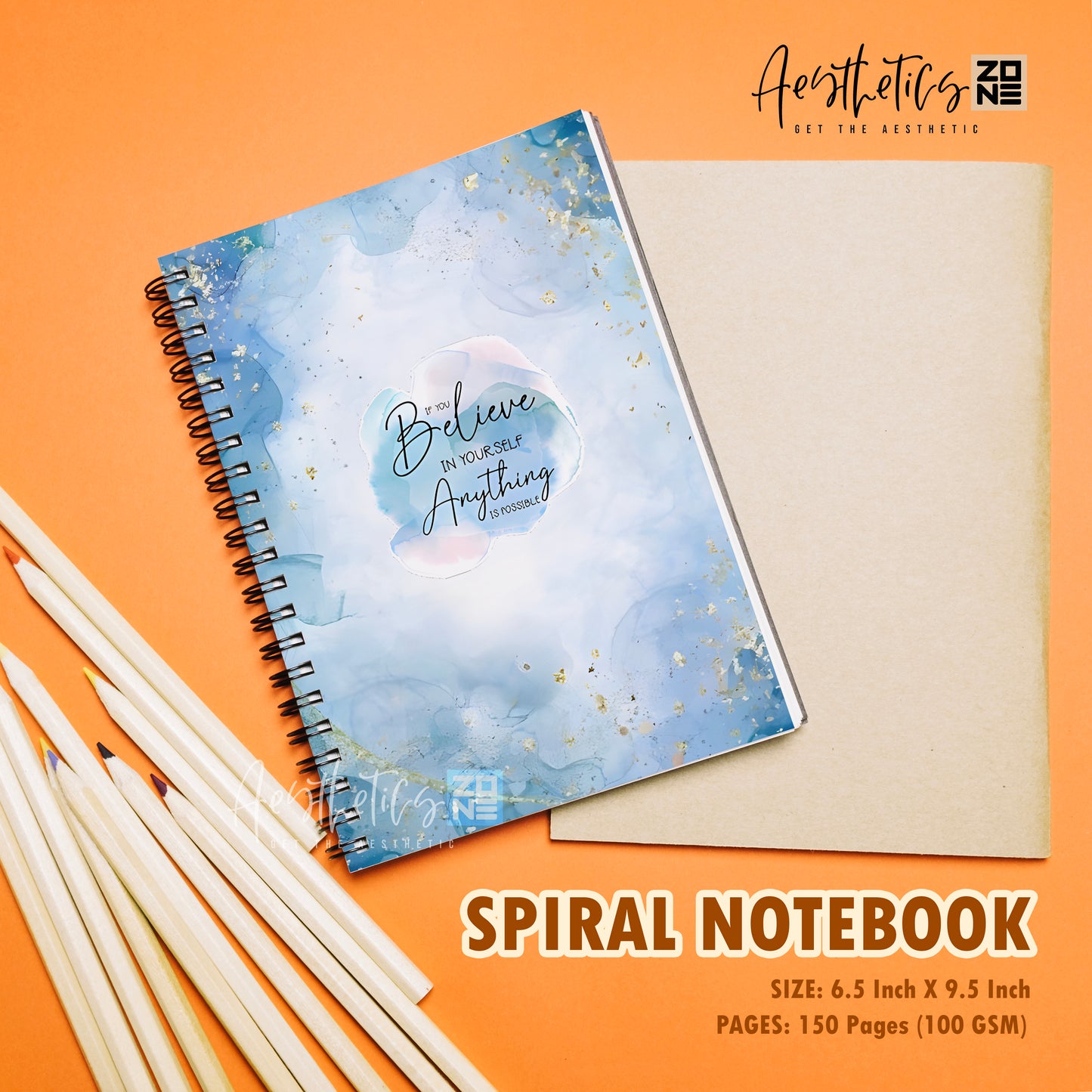 Believe in Yourself Notebook – Turn Dreams into Plans