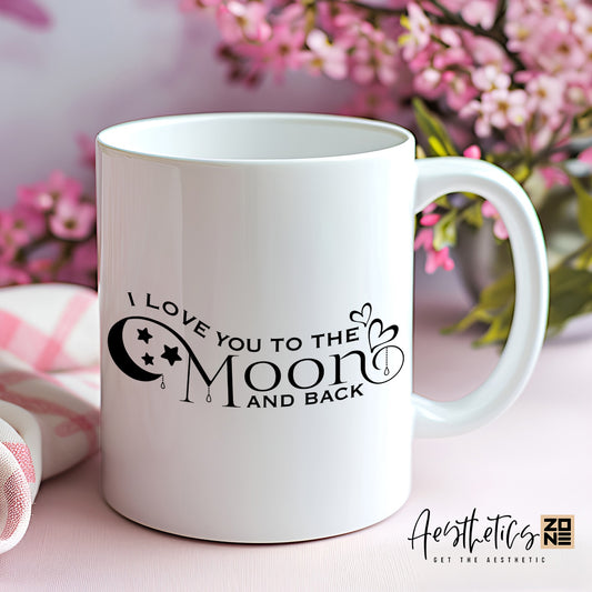Love That Travels Far – “To the Moon and Back” Mug