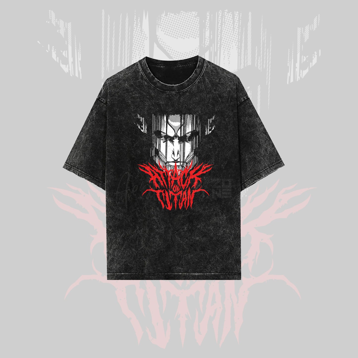 Attack on Titan – Beast Typography Graphic Tee