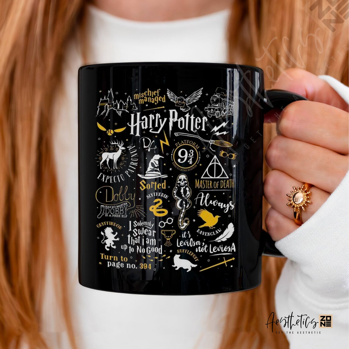 Turn to Page 394 Aesthetic ultra glossy mugs
