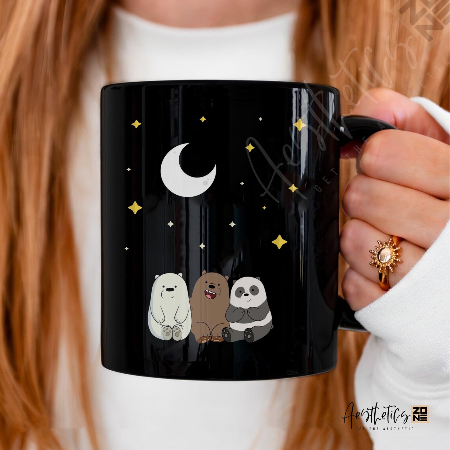 🐾 Cuddle-Up Panda – Cute Design Mug