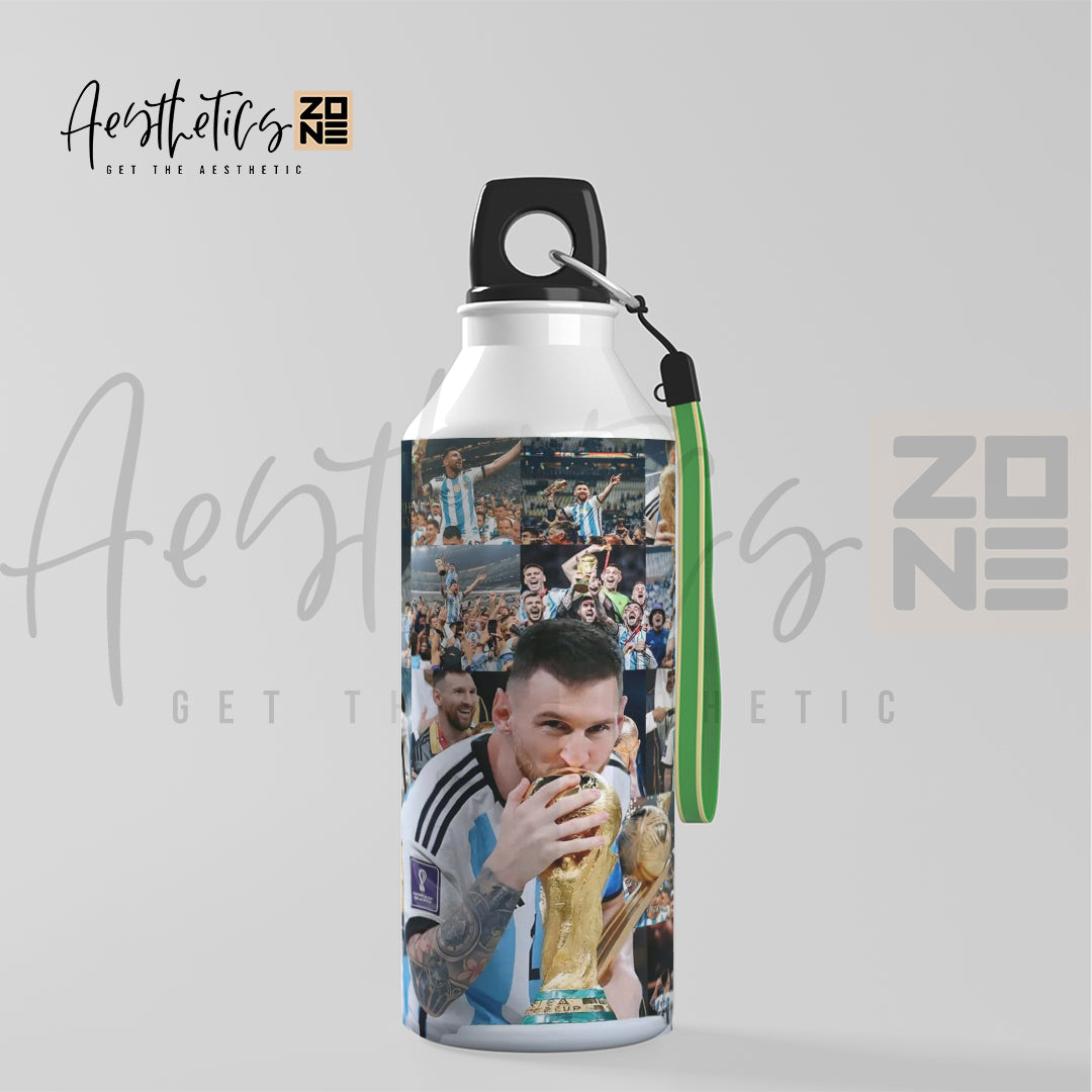 Messi World Cup Kiss Edition | Iconic Champion Bottle 🐐🏆🇦🇷