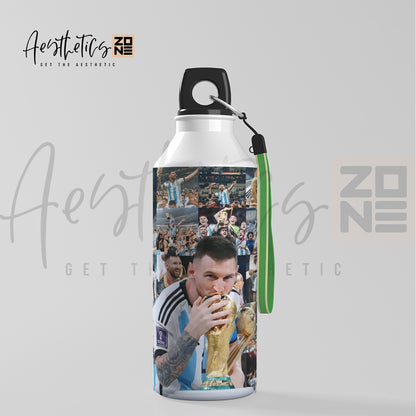 Messi World Cup Kiss Edition | Iconic Champion Bottle 🐐🏆🇦🇷