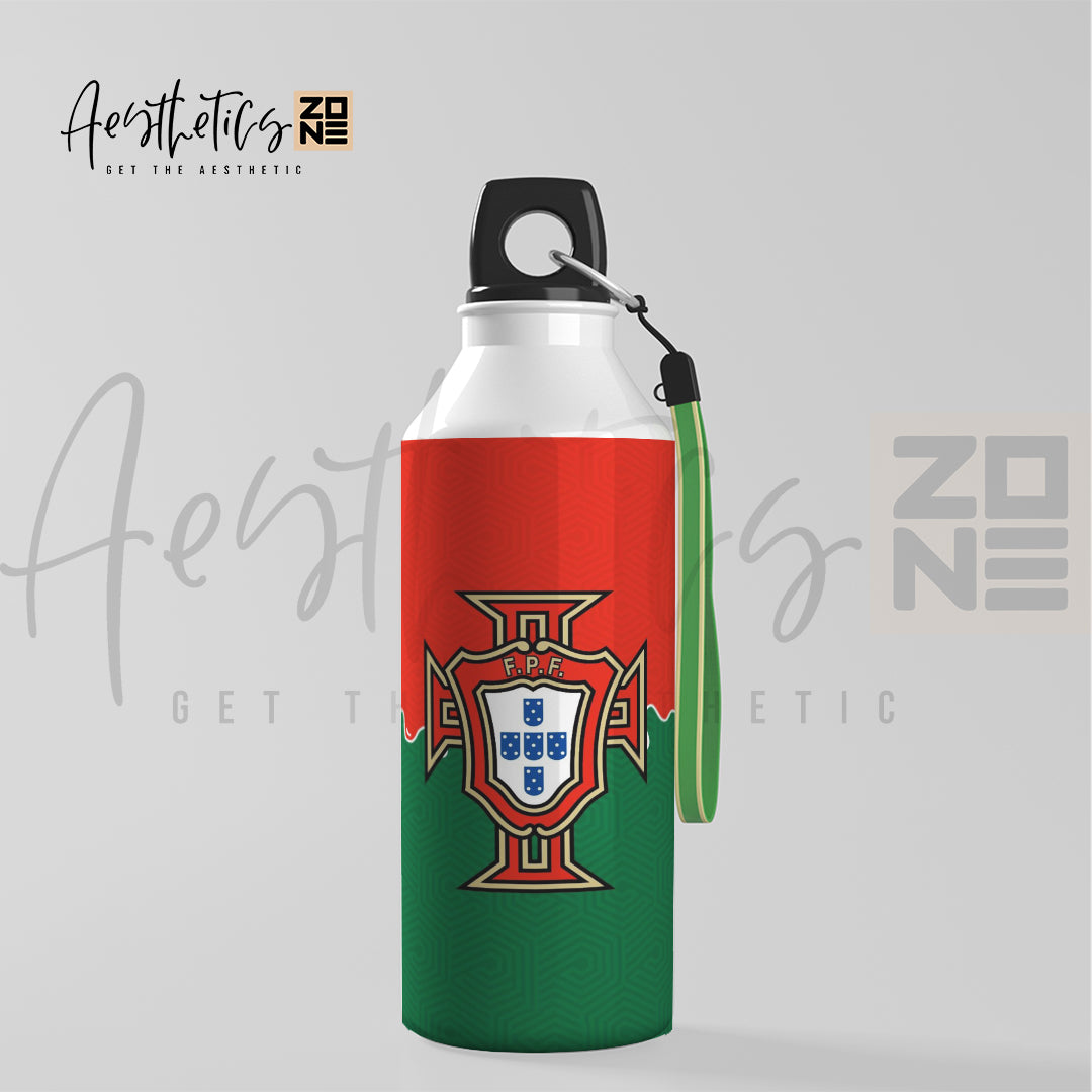 Portugal Stripe Crest Edition | Premium Fan Bottle 🇵🇹