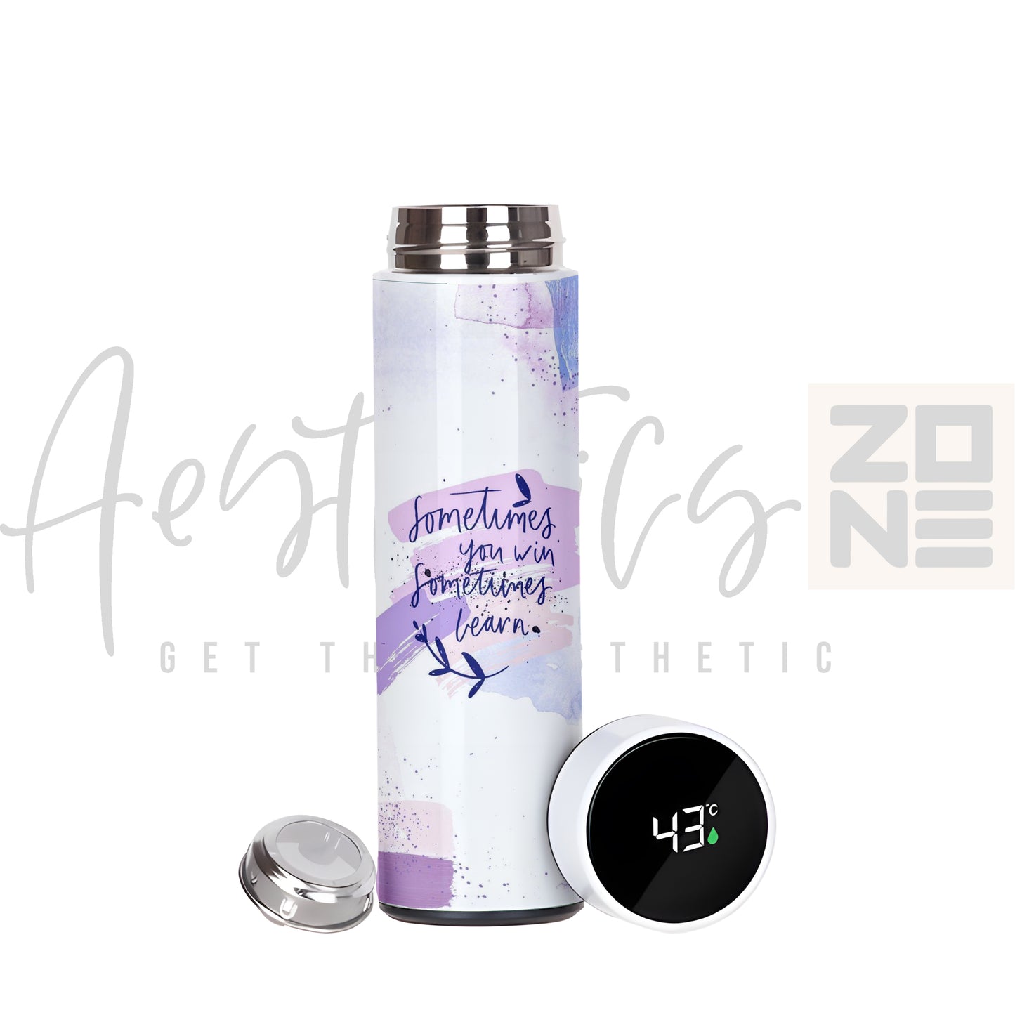 “Sometimes You Win, Sometimes You Learn” Thermal Bottle