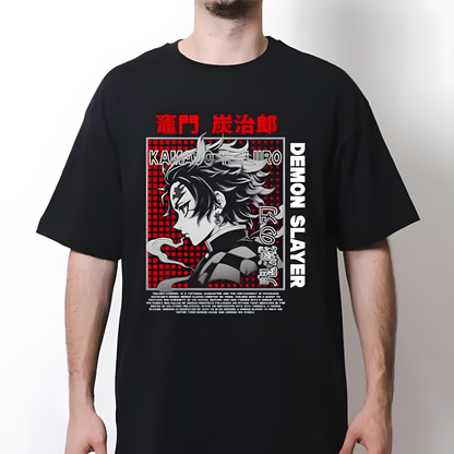 🔥 Slay in Style – Demon Slayer Premium Tee